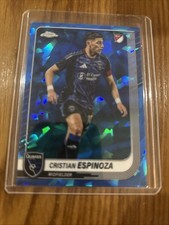 Cristian Espinoza 2025 Topps Chrome Sapphire MLS San Jose Earthquakes #133