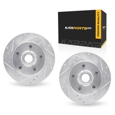 For Pontiac Firebird 1990-1992 Brake Rotors Front Silver Drilled And Slotted For Pontiac Firebird 1990-1992 Brake Rotors Front Silver Drilled And Slotted