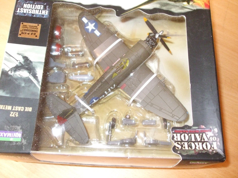 UNIMAX FORCES OF VALOR-US.P/47D THUNDERBOLT (1/72 SCALE) - Image 2 of 4