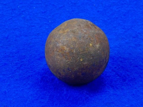 US Civil War Antique Solid Medal Cannon Ball