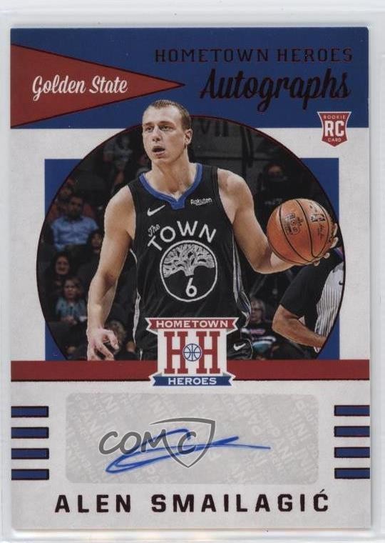 2019-20 Panini Chronicles Hometown Heroes Rookie Red Alen Smailagic Auto RC 0ld5
