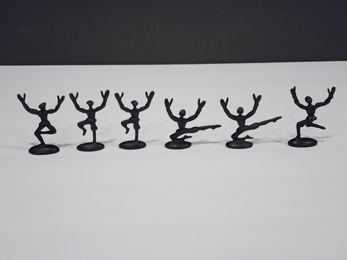 12 Days of Christmas metal place card holder Pottery Barn 6 Lords A Leaping lot - Picture 6 of 9