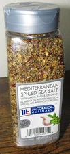 McCormick Culinary Mediterranean Spiced Sea Salt, 13 oz BRAND NEW