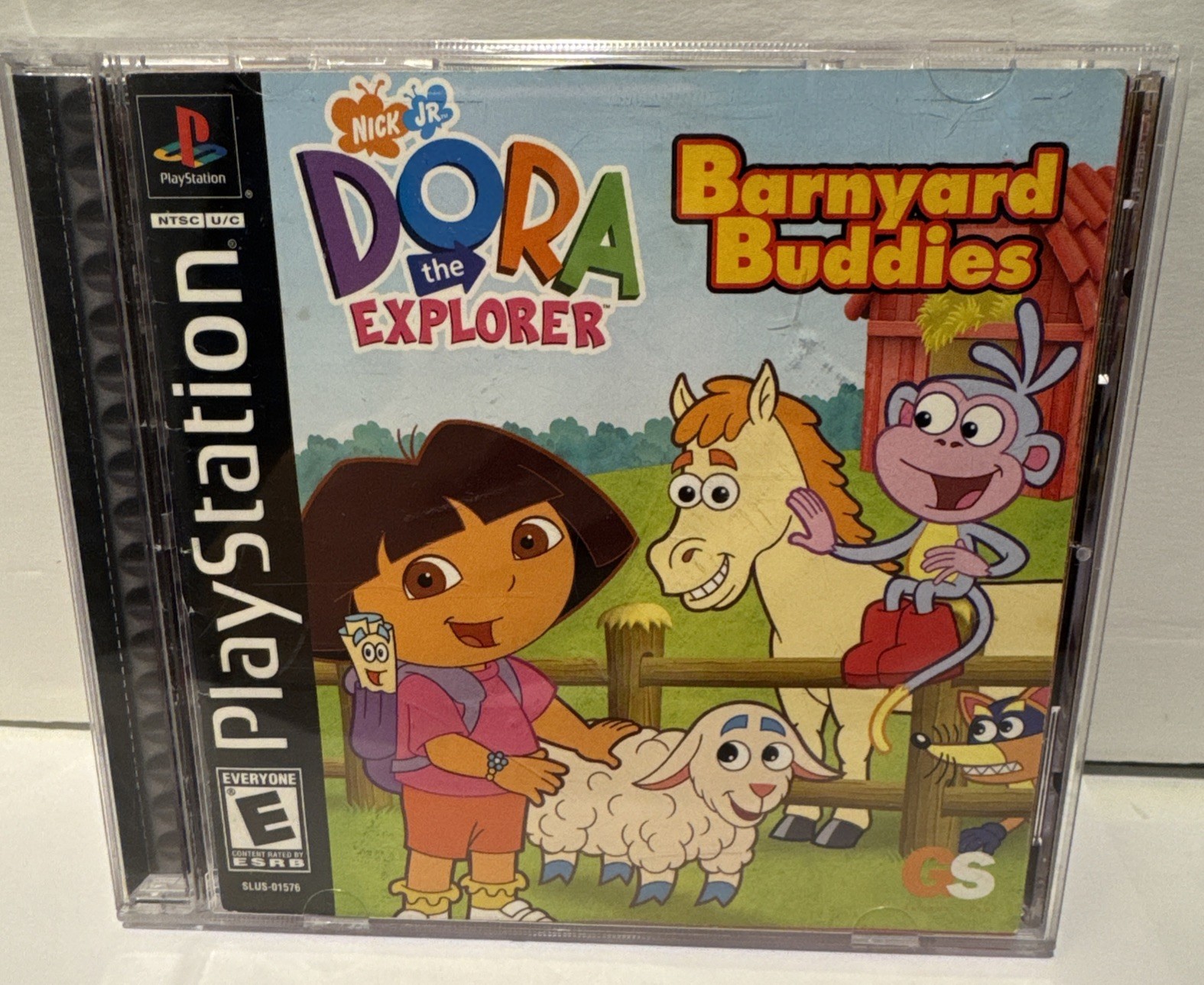 Dora the Explorer: Barnyard Buddies (Sony PlayStation PS1, 2003) Complete Tested