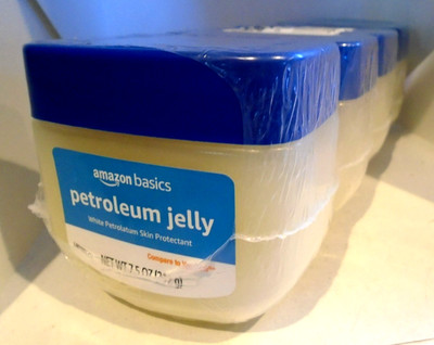 Basics Petroleum Jelly Skin Protectant Unscented, 7.5 oz, 4-PACK