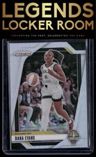 2024 Panini Prizm WNBA #72 Dana Evans Silver Prizms
