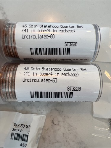 Unzirkuliert US Statehood Quarters - Bild 2 von 6