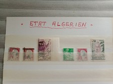 Timbres oblitérés des colonies françaises d'Algérie