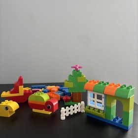 Lego Duplo 10555 Creative Bucket Complete Set Bricks Building Blocks