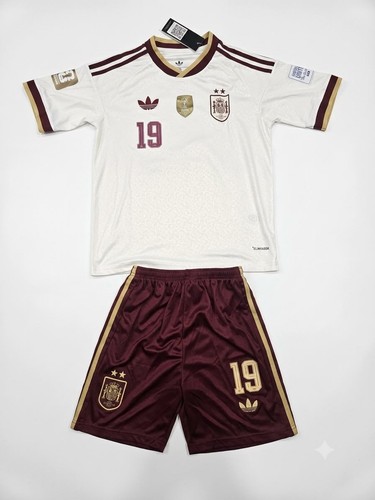 spain soccer jersey kids sets