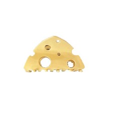 Yellow Hair Clips for Styling - Professional Salon Sectioning Alligator Clips