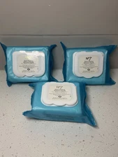 No7 Beautiful Skin Quick Thinking Wipes  3x30 Ct 4 In 1 Removed Eye Makeup  Rare