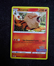 Pokemon TCG Arcanine SWSH304 Sword & Shield Promo Illustration Contest 2022 Holo on eBay