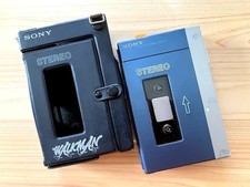 Sony Walkman TPS-L2 Cassette Player Fully Working Overhauled with Rare Blue Case