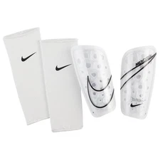 Nike Mercurial Lite Shin Guards White/Black Medium