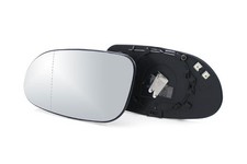 Spiegelglas Links passend f&uuml;r Mercedes Benz SLK R170 09/96-04/04 mit Tr&auml;g