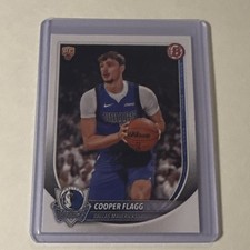 Topps 2024-25 Bowman U Cooper Flagg Dallas Mavericks #1 Rookie Card