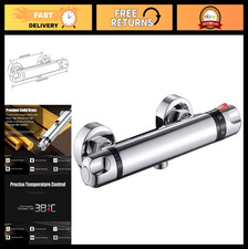 Thermostatic Shower Mixer Faucet - Wall Mount Hot  Cold Water Control Valve