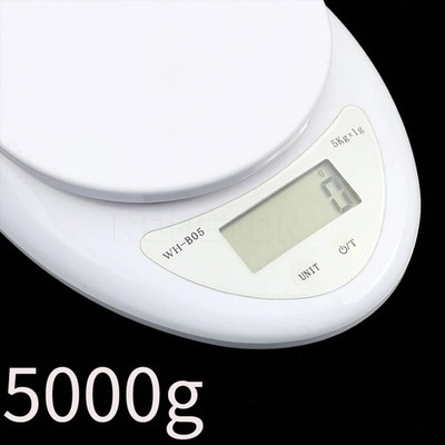 5kg/1g Electronic Scales Portable Digital LED Display Food Balance Measuring Wei