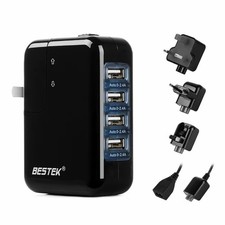 USB Charging Station Multi Port Travel Charger 4 ports 2.0