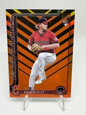 2025 Topps Update Series US67 Nic Enright CLE Guardians Halloween Foil Parallel