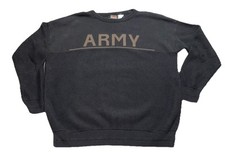 Vintage Brimwick Army Spellout Sweater USA Made Size XL
