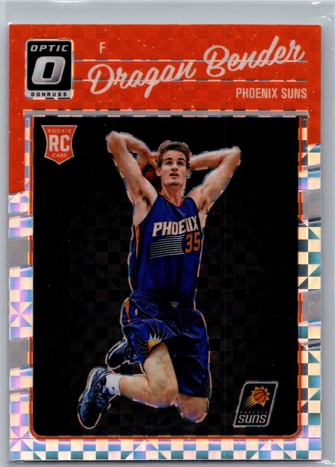 2016-17 Panini Donruss Optic Dragan Bender #154 Checkerboard RC