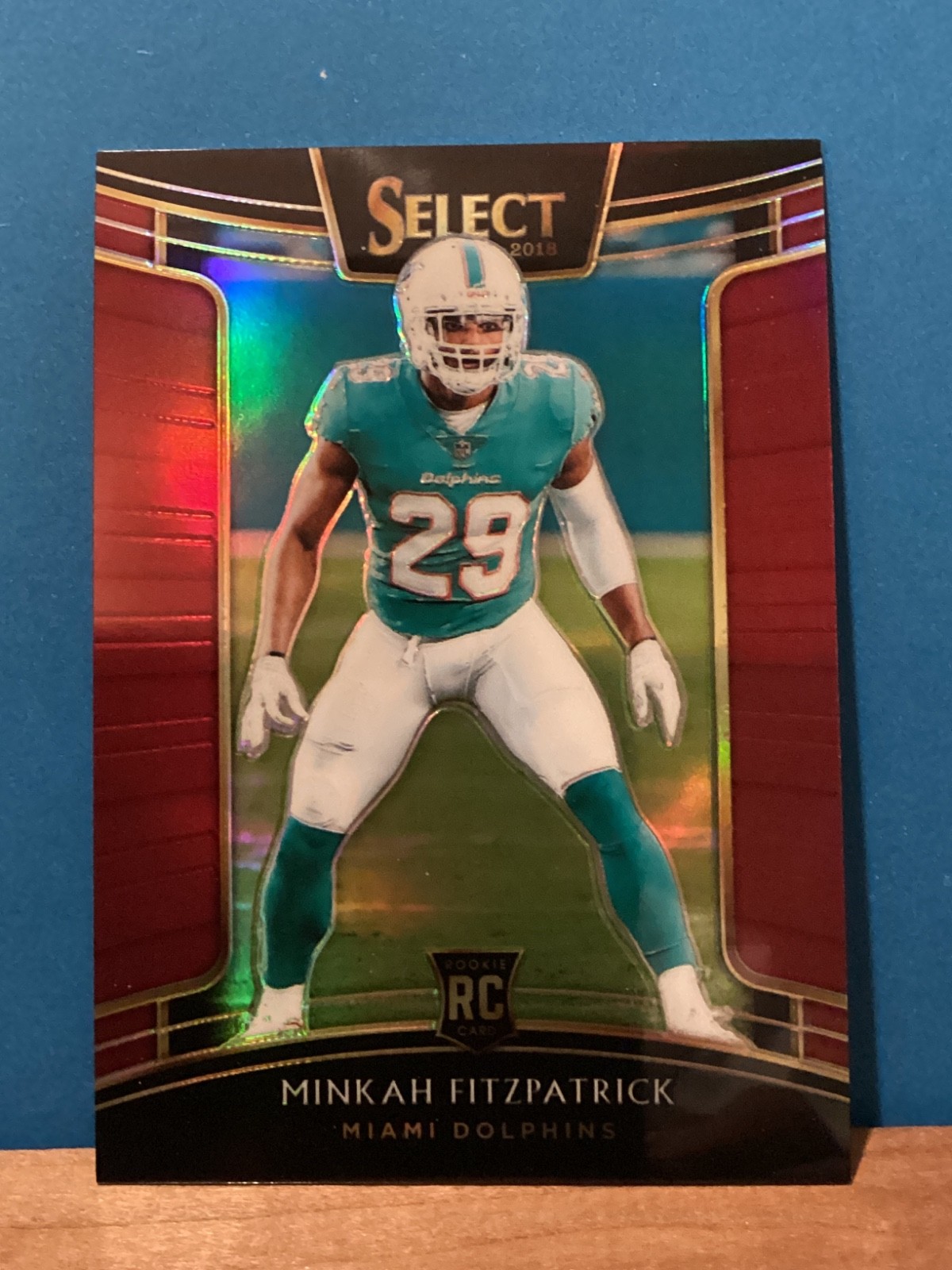 2018 Panini Select Concourse Maroon Prizm #44/99 Minkah Fitzpatrick Rookie RC