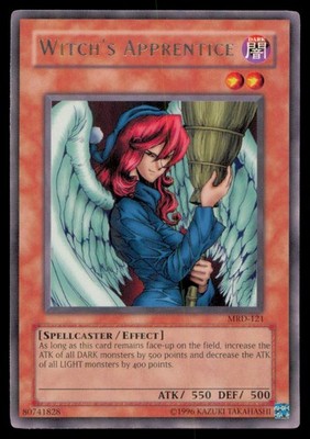 Yu-Gi-Oh Card - MRD-121 - WITCH'S APPRENTICE (rare) - NM