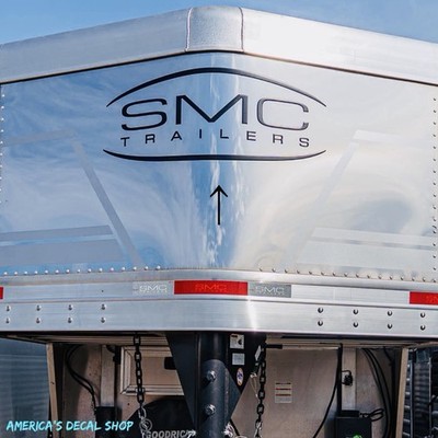 SMC Trailers Horse Rear Door Horse RV Flat Vinyl Decals 1PC OEM Replacement 40 