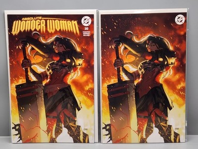 ABSOLUTE WONDER WOMAN 20 TAURIN CLARKE 616 Variant A & B LTD 1000/Free Shipping 