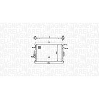 Magneti Marelli 350213157700 KüHler, MotorküHlung
