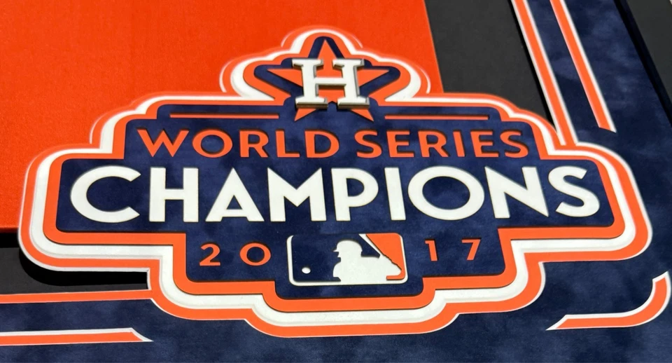 Jersey Jose Altuve Firmado Autografiado Enmarcado Naranja JSA Auténtico 2017 WS Champs Foto 2 de 3