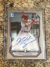 KEHDEN HETTIGER 2026 Bowman Chrome 1ST PROSPECT AUTO RC #CPA-KHE PHI Phillies