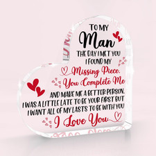 To My Husband Gifts,To My Man,Birthday Valentines Day Gift for Men,Aniversario G