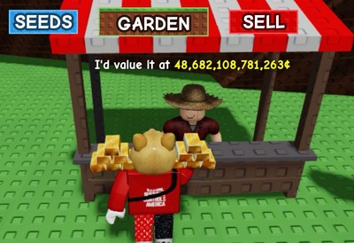 [ FAST DELIVERY ]  50 TRILLION SHECKLES (1 FRUIT) ROBLOX GROW A GARDEN 