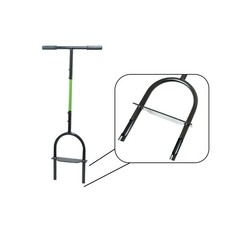 Lawn Aerator Coring Tool, Strong Heavy Duty Steel Garden Aerating Hollow Tine