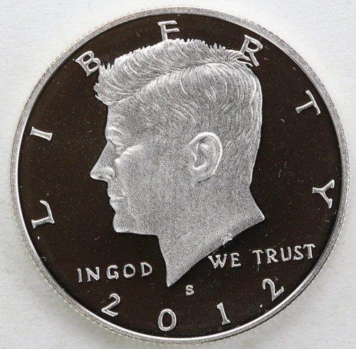2012 S Silver Proof Kennedy Half Dollar
