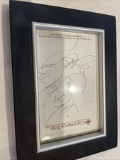 Alanis Morissette Signed Autographed All The Best Framed Notepad Page