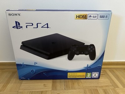 Playstation 4 PS4 - 500GB - Jet Black - NEU (CUH-2216A)