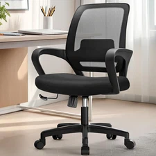 NEO Chair Office Desk Ergonomic Mesh Computer Chair with Lumbar Support Adjustab