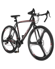 Road Bike, 700C Wheels Racing Bike, SHIMANO 21 Speeds Drivetrain System City Com