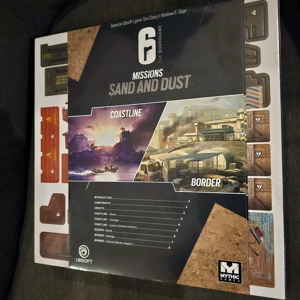 Rainbow 6 Siege Board Game - Year 1 / Year 4 Expansions + 3 Map Packs - Image 4 of 4