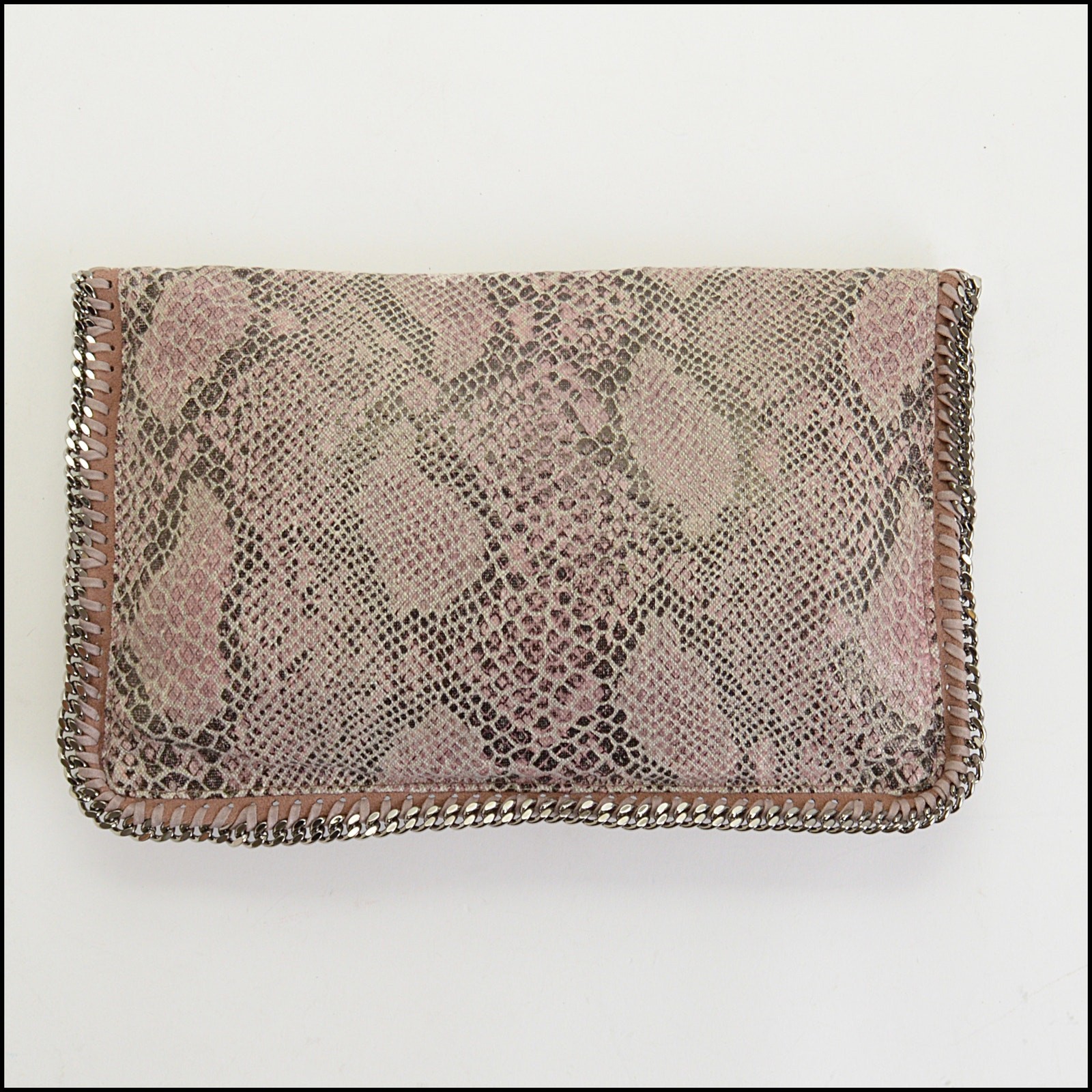 RDC14656 STELLA MCCARTNEY Blush Python Print Fala… - image 1