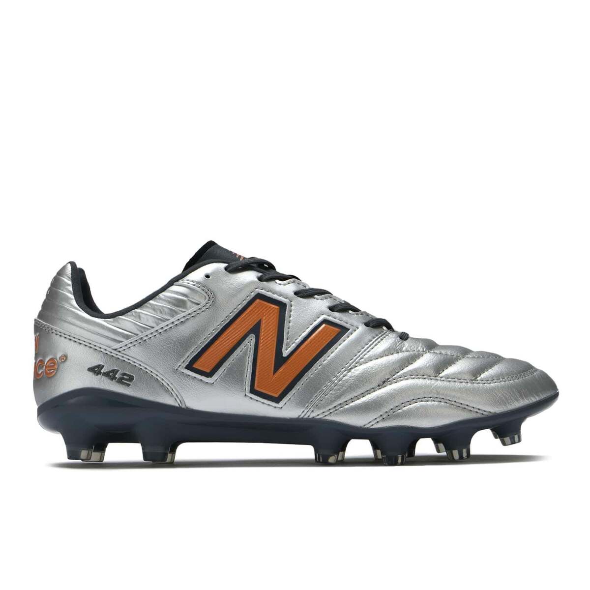 New Balance 442 v2 Pro HG SV2 Width 2E Silver Soccer New Balance 442 v2 Pro HG SV2 Width 2E Silver Soccer