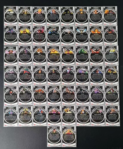2024 FLEER ULTRA MATRIARCHS OF MARVEL Pink Medallions COMPLETE SET M1-M50 - Picture 2 of 2