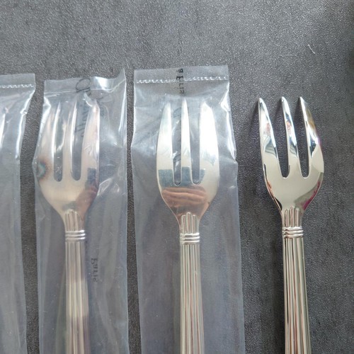 Christofle Aria 6 piezas cubiertos plateados tenedor para pasteles vajilla cubiertos cocina - Imagen 16 de 20