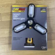 EverStart Maxx SAT3E 1000 Lumen LED Work Light with Home/Car Chargers, USB Power