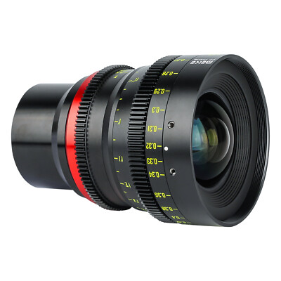 Meike Prime 16mm T2.5 Cinema Lens Full Frame for Canon RF/EF,Sony E,PL,L-mount