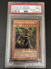 Yugioh Invader Of Darkness PSA 9 1st Edition IOC-111